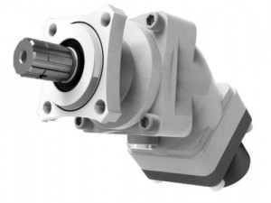 PBA斜軸柱塞泵，排量17cc-105cc，最高壓力可達(dá)400bar，ISO法蘭連接。