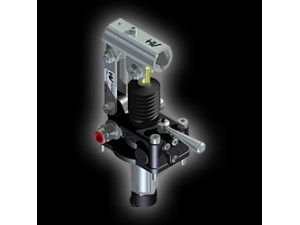 PMDVB系列手動泵為雙作用液壓手動泵，在推和拉的過程中都產(chǎn)生排量。這樣提高了工作效率，同時使泵的排量連續(xù)。該系列的手動泵采用油箱安裝，內(nèi)置手動換向閥和液壓鎖，能夠很好的保持負載壓力。可配1L，2L，3L，5L，7L，10L油箱組成操作雙作用液壓油缸的手動泵站。型號分別有：PMDVB6-12-25-45 、PMDVB-6-12-25-45-BYA、PMDVB-6-12-25-45-BYB、PMDVB-6-12-25-45-BYAB.4種型號，4個規(guī)格，共16種產(chǎn)品。